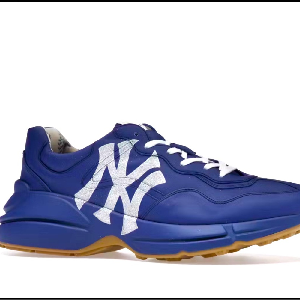 Gucci Rhython NY Yankees Blue sneakers